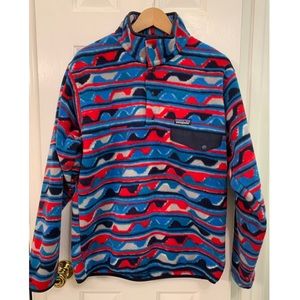 Patagonia Men’s Multi-Color Synchilla Pullover
